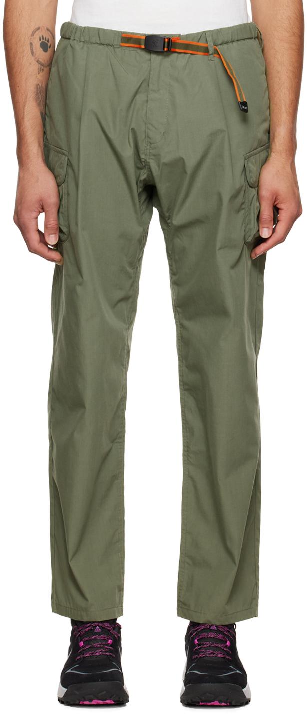Gramicci Khaki F/ce Edition Technical Cargo Pants in Green for Men