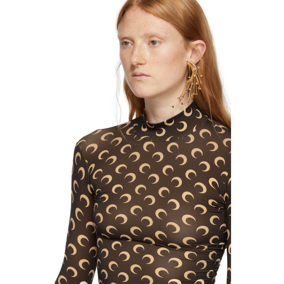 marine serre turtleneck top