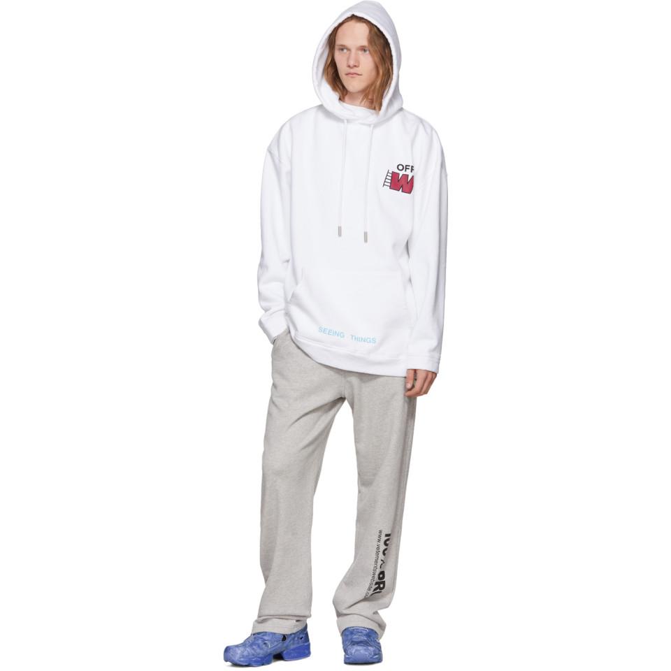 off white ladder tee