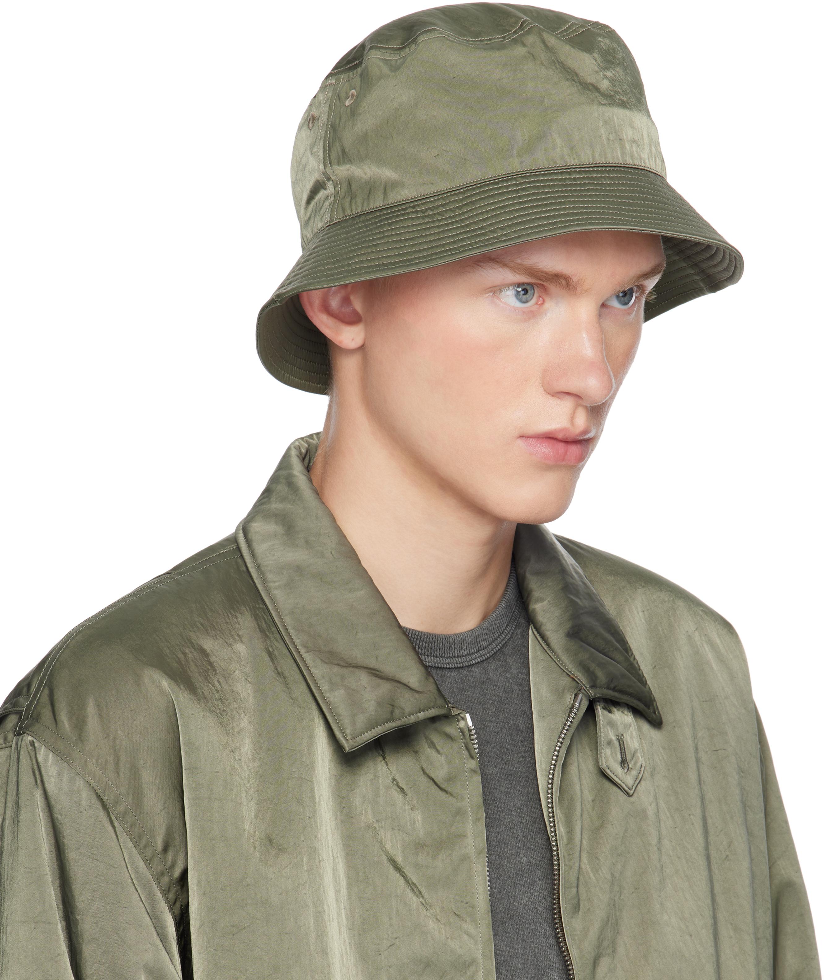 YLEVE Khaki Kijima Takayuki Edition Nylon Twill Bucket Hat in Green for Men Lyst UK
