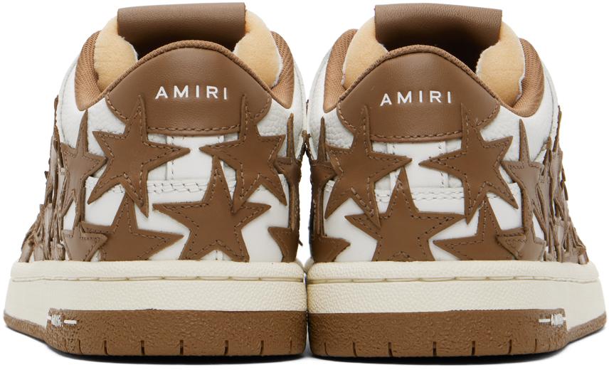 Amiri White & Brown Stars Low Sneakers in Black for Men | Lyst Amiri White & Brown Stars Low Sneakers in Black for Men | Lyst