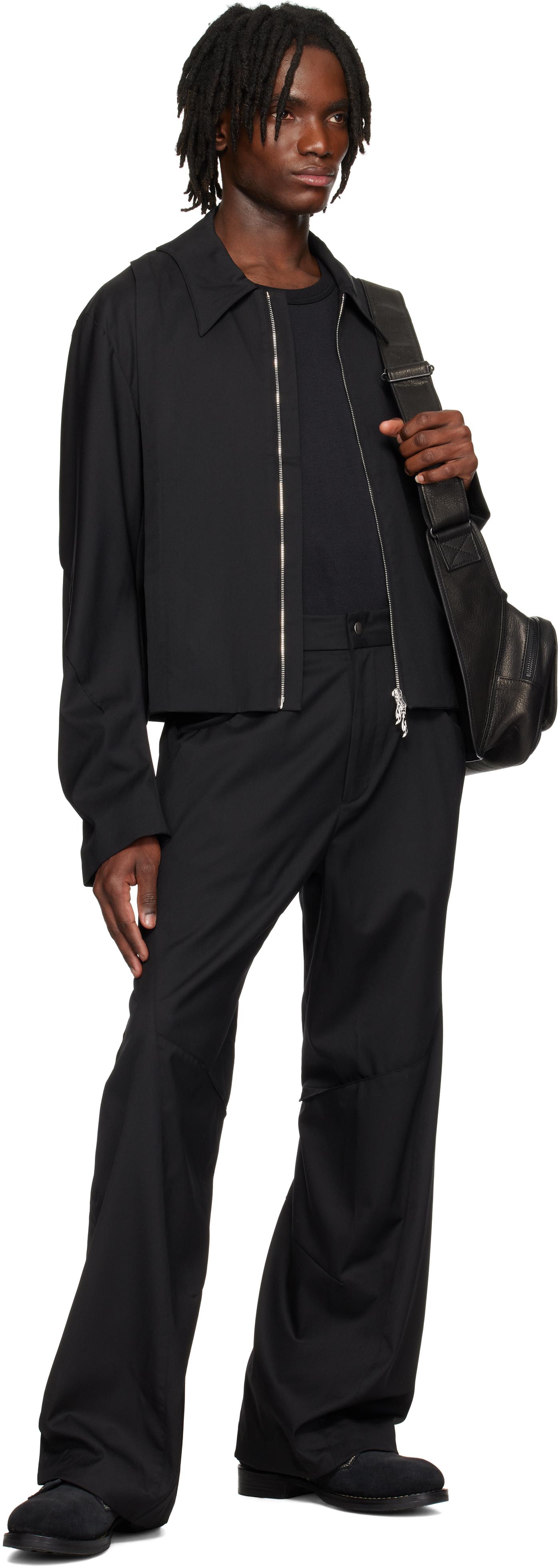 【最終値下げ】cmmawear Batwing Jacket Batwing Piercing Jacket in Black – SVRN