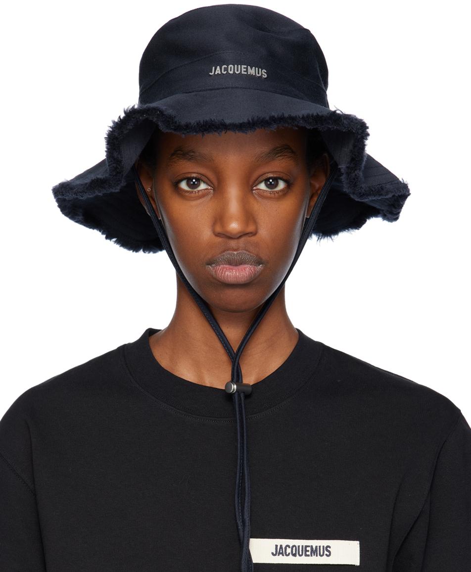 JACQUEMUS ネイビー バケットハット