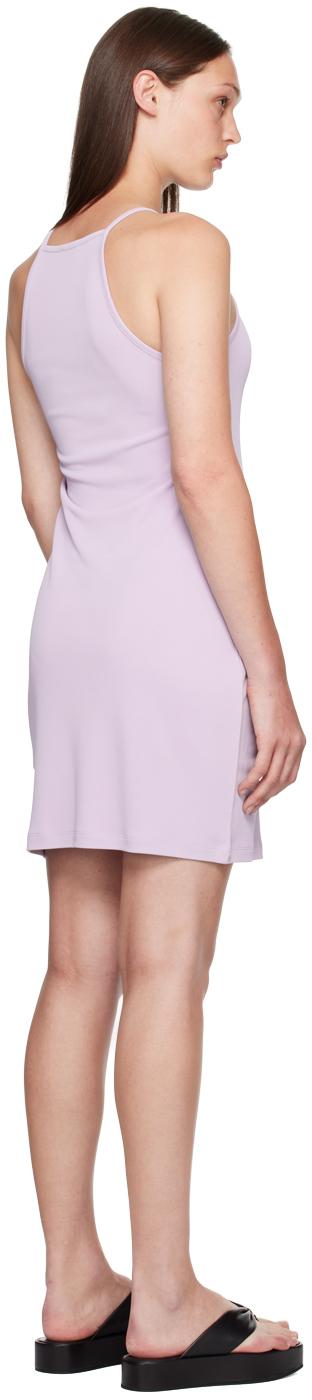 【関税込み】Filippa K パープル ストラップ ミニワンピース XSサイズあり【IRMA/イルマ】ウエストカット/ フロントジップ