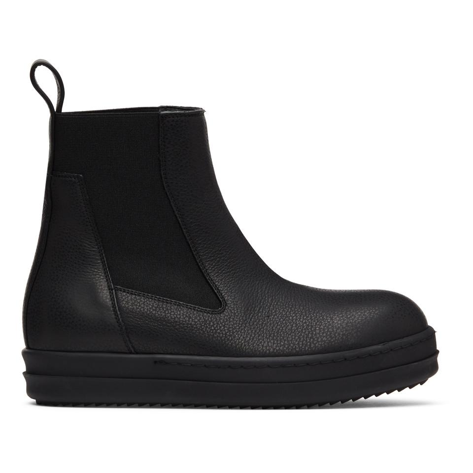 rick owens bozo chelsea boots