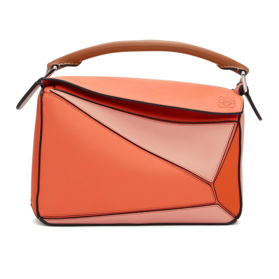 loewe puzzle bag raspberry