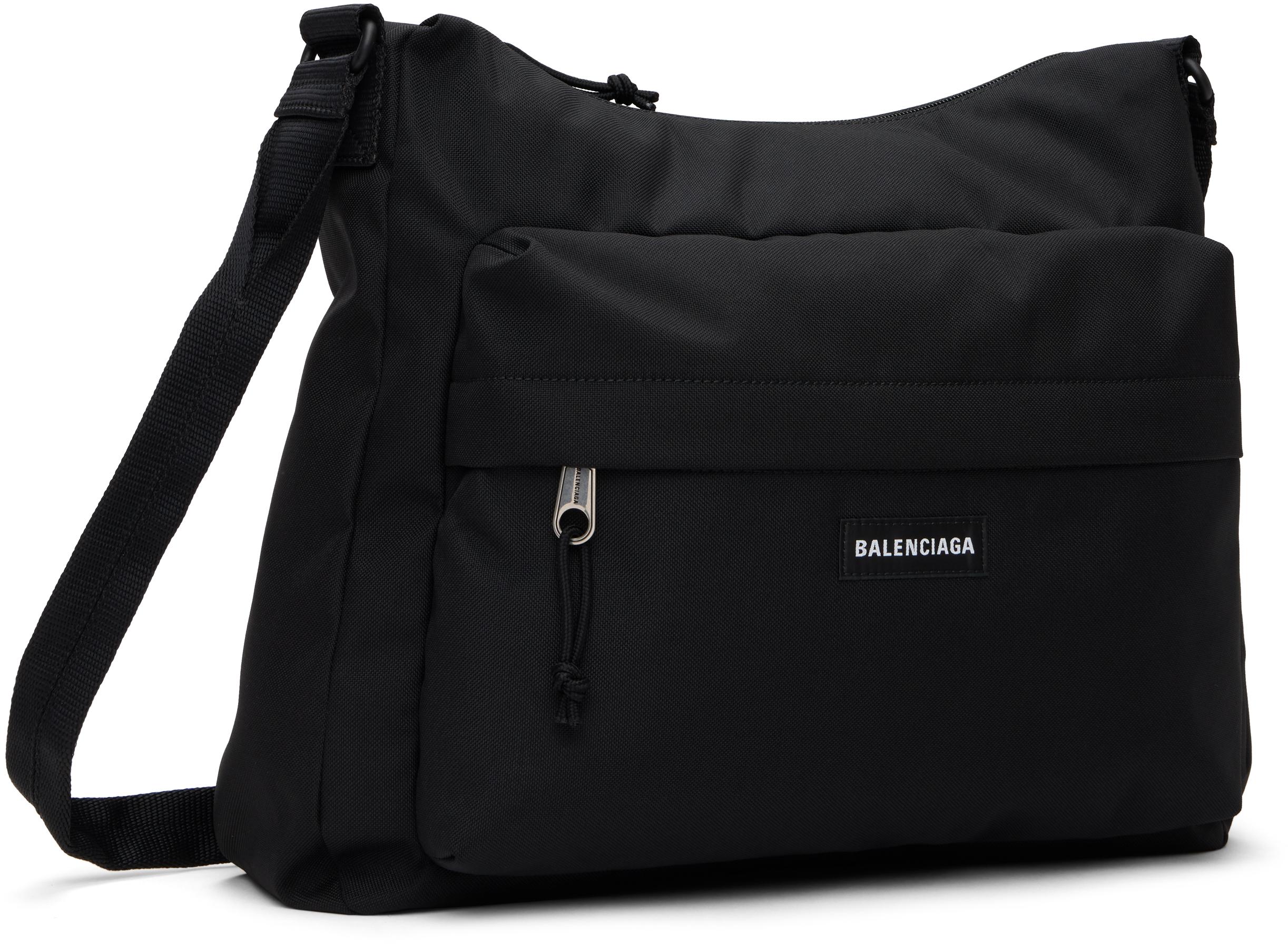 Balenciaga ブラック Explorer スリングバッグ メンズ Balenciaga ブラック Explorer スリングバッグ ブラック