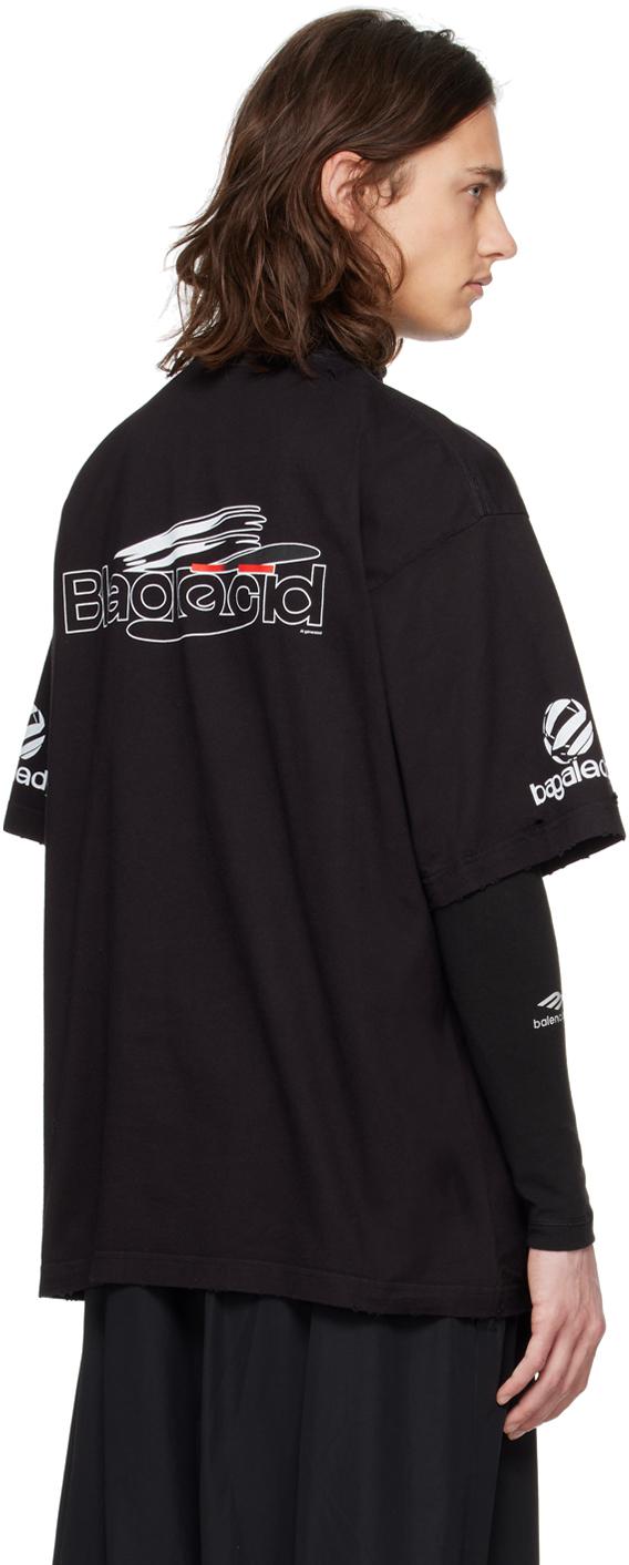 Balenciaga Ai Logo Inside Out T-Shirt in Black for Men | Lyst Balenciaga Ai Logo Inside Out T-Shirt in Black for Men | Lyst