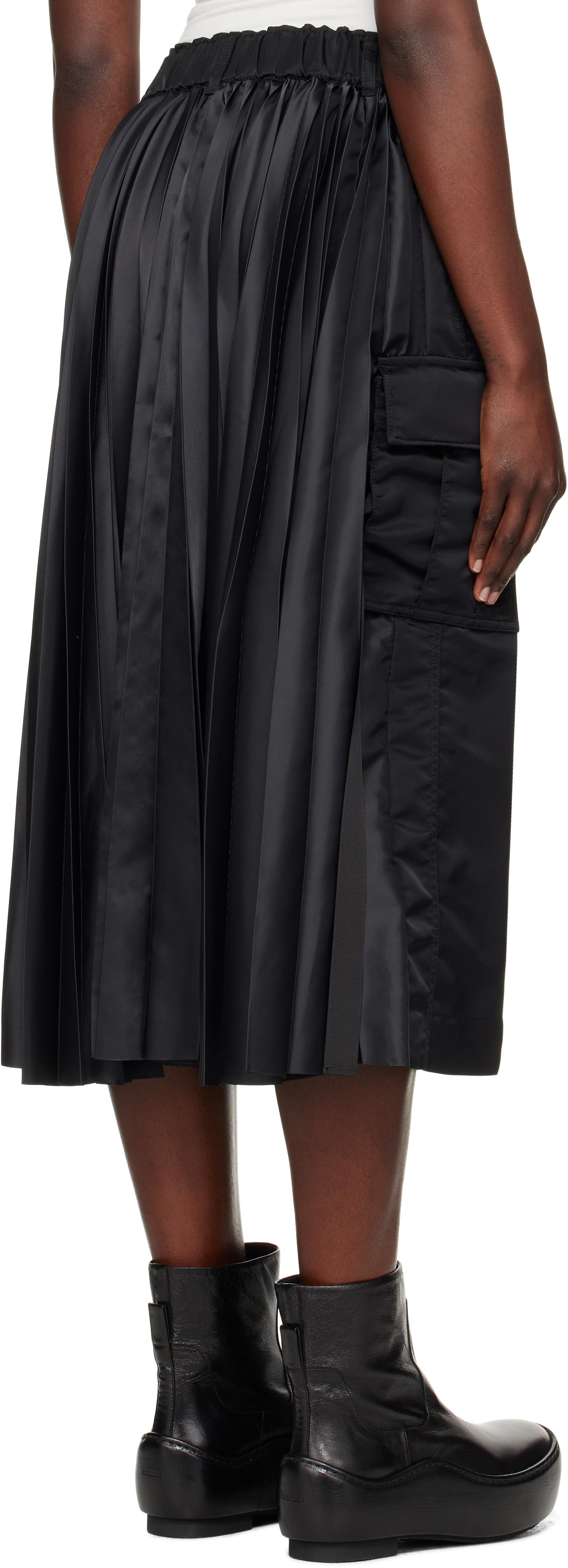 sacai ナイロン ツイル スカート