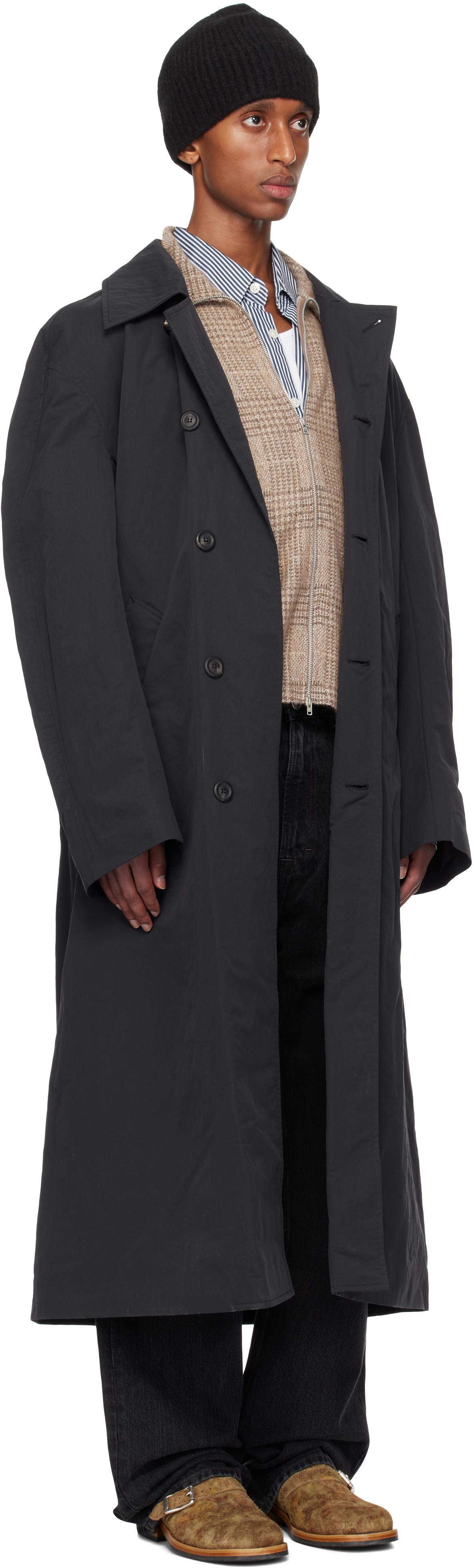 Our Legacy Collapse Car Coat in Black for Men | Lyst