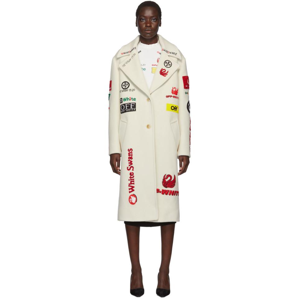 off white overcoat