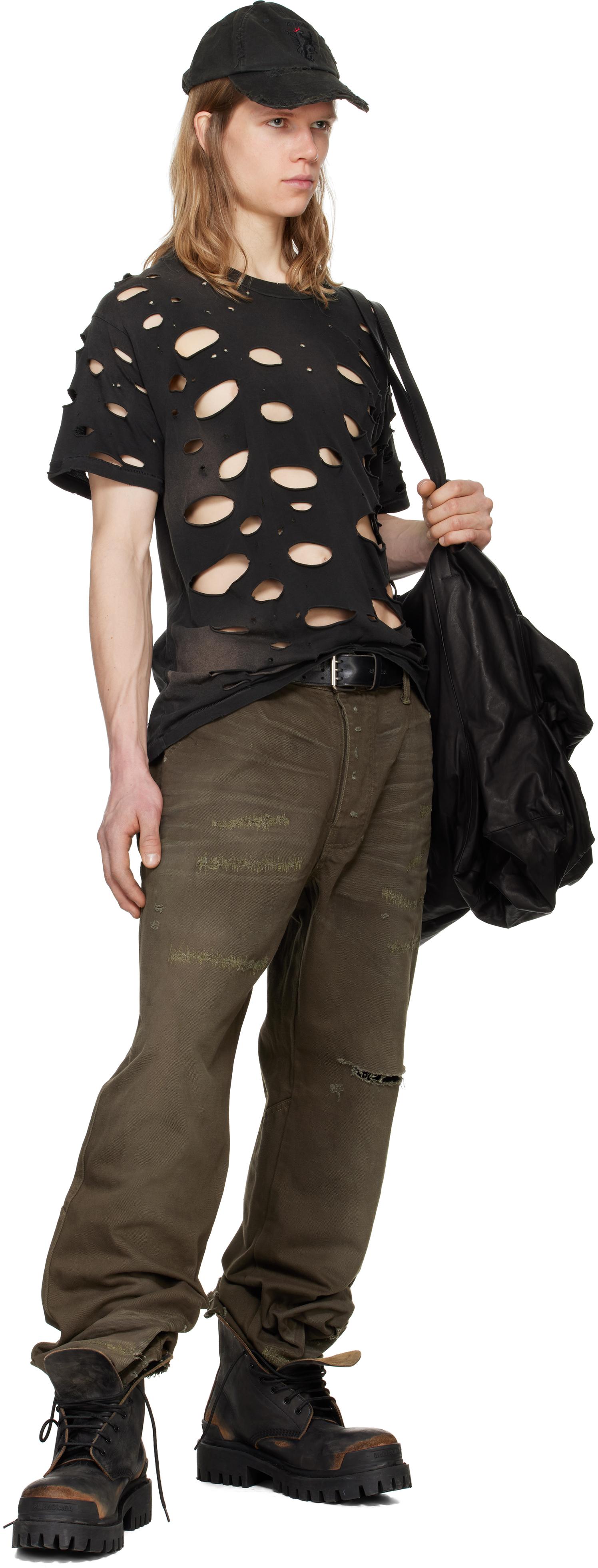 ALEXANDER DIGENOVA Crash T-shirt in Black for Men | Lyst UK