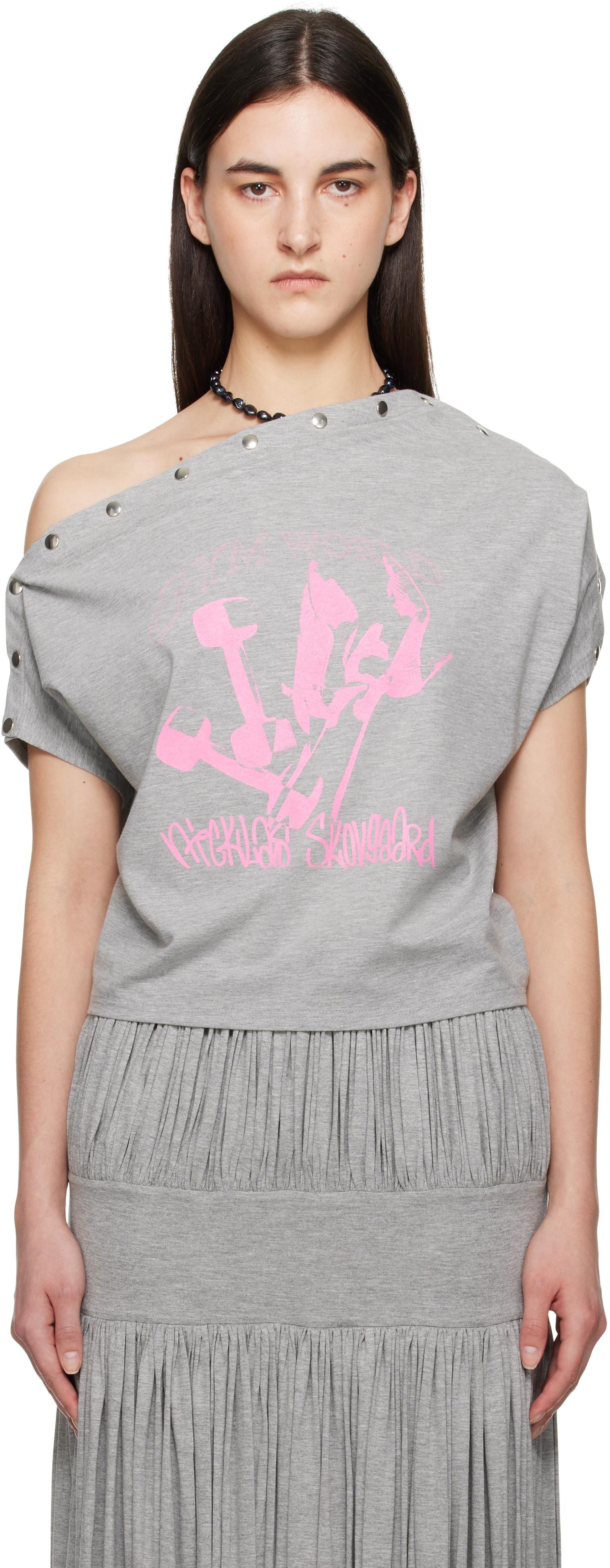 【関税込み】Nicklas Skovgaard グレー Birtha Tシャツ Nicklas Skovgaard グレー Birtha Tシャツ | Lyst