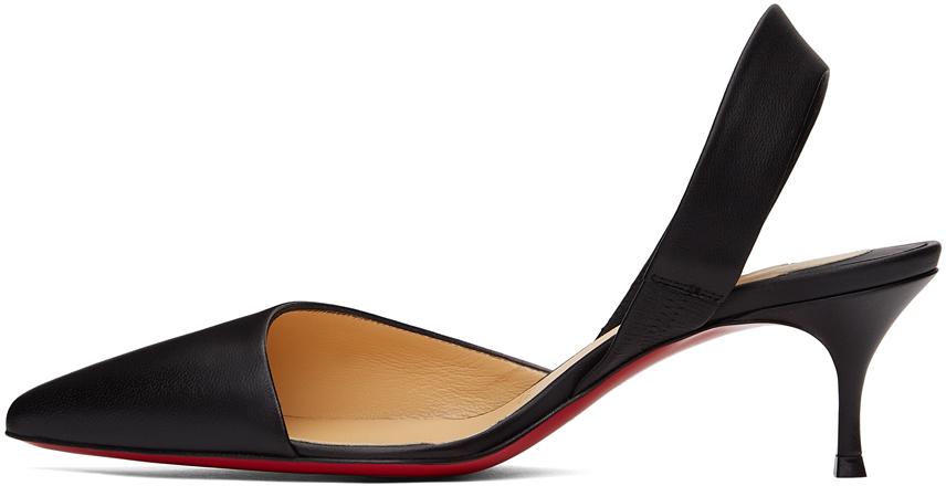 viola 55 leather slingback pumps