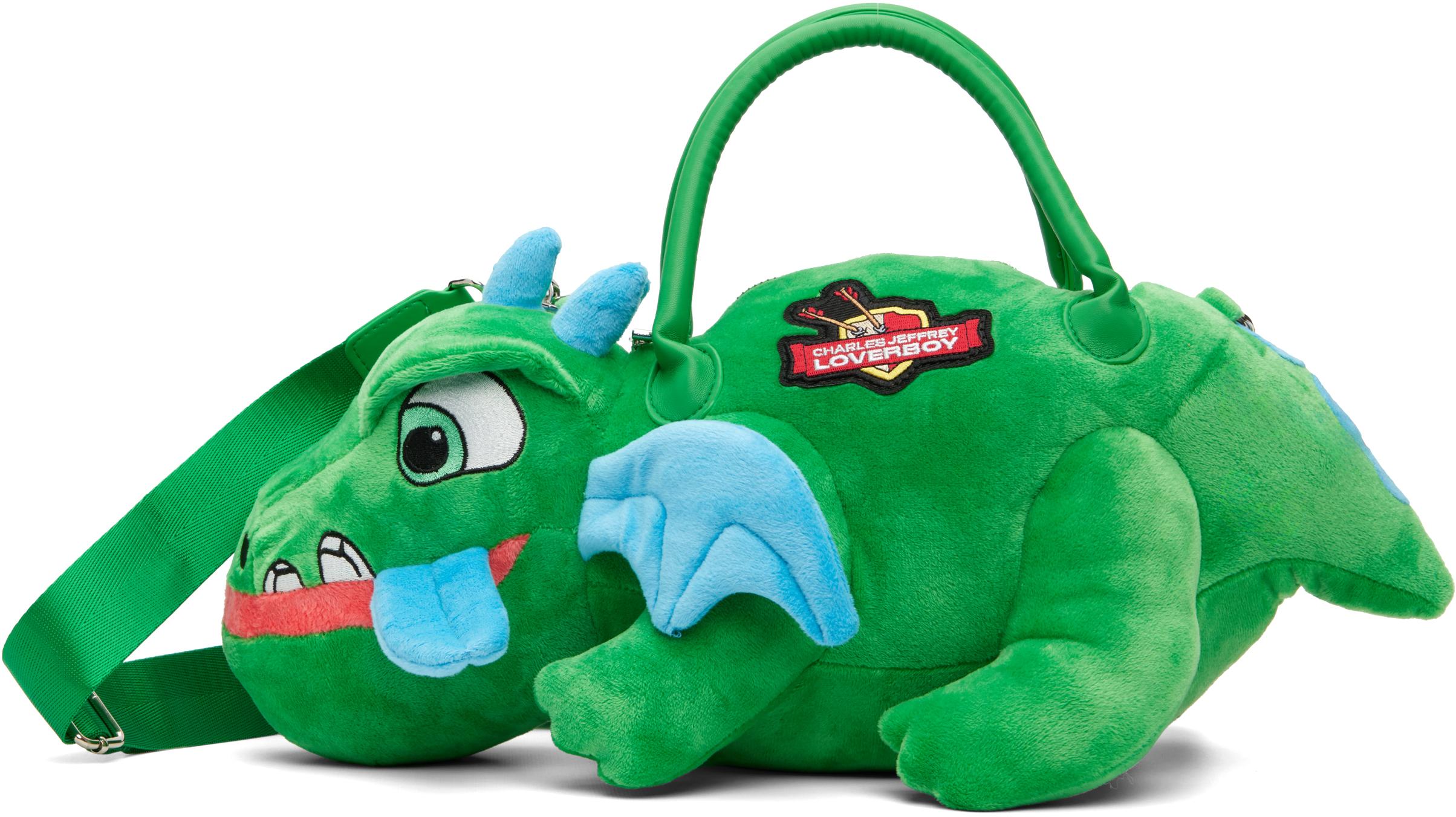 Charles Jeffrey Clash Of Clans Edition Baby Dragon Bag in Green