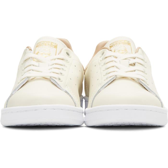 adidas Originals Leather Off-white Stan Smith Premium Sneakers | Lyst