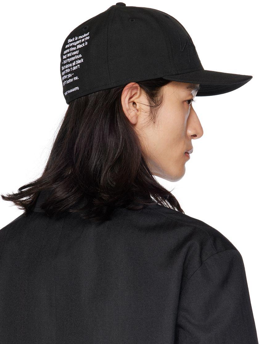 帽子 Yohji Yamamoto HOMME MESSAGE HAT 21AW yohji-yamamoto-fw21-box-logo-