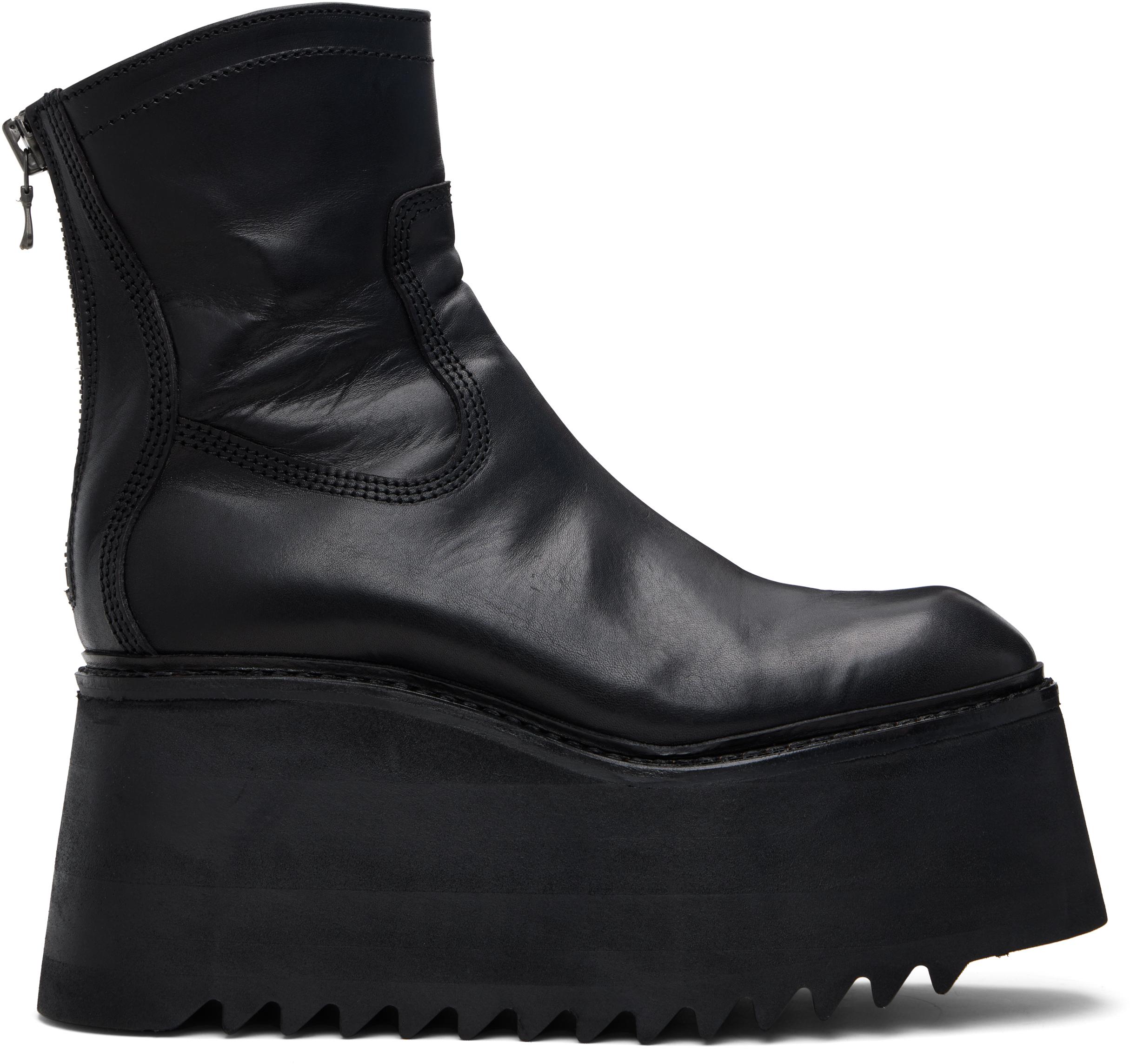 Julius Engineer Talos Boots in Black for Men | Lyst