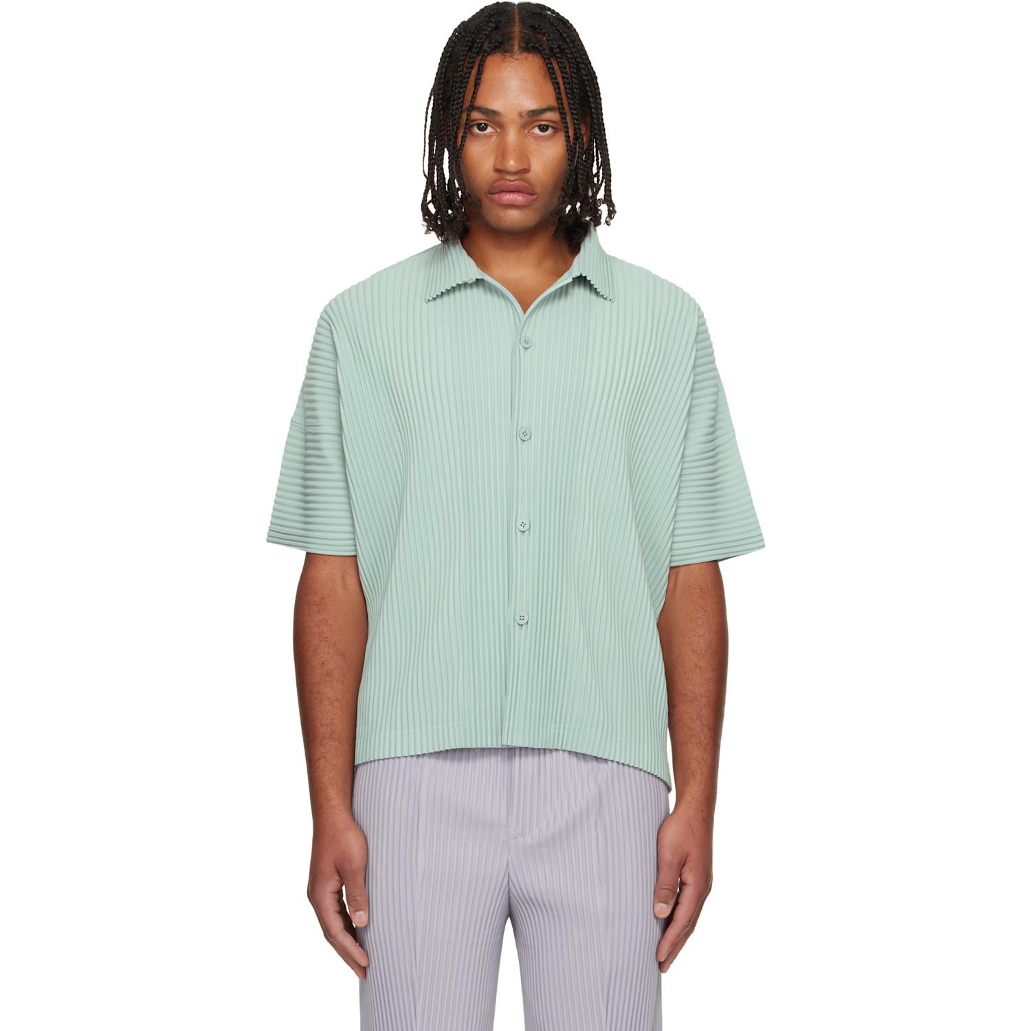 Homme Plissé Issey Miyake Monthly Colors July Shirt in Green for