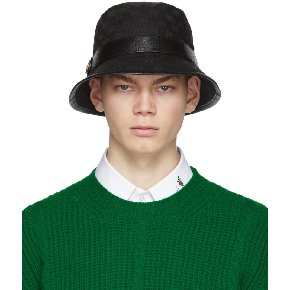gucci bucket hat mens
