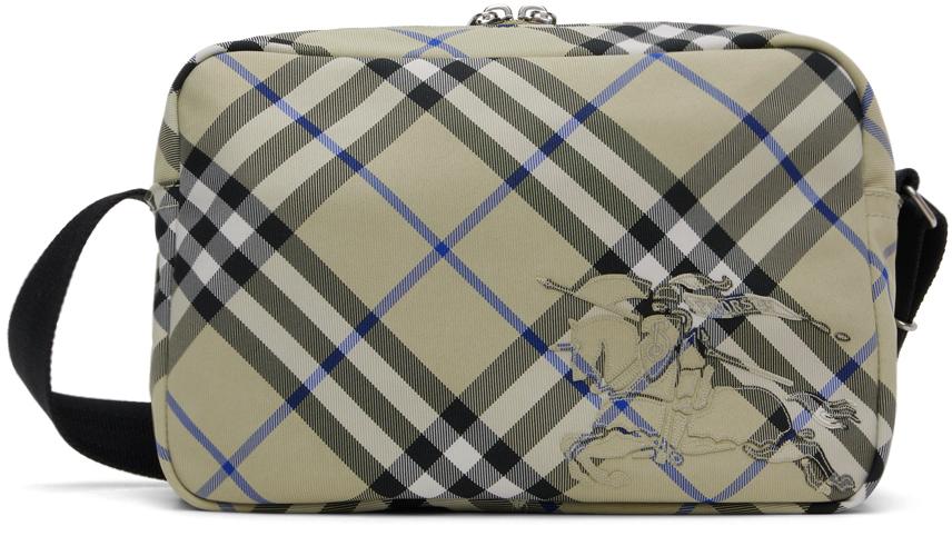 Burberry メッセンジャーバッグ ベージュ・チェック Burberry メッセンジャーバッグ ベージュ・チェック