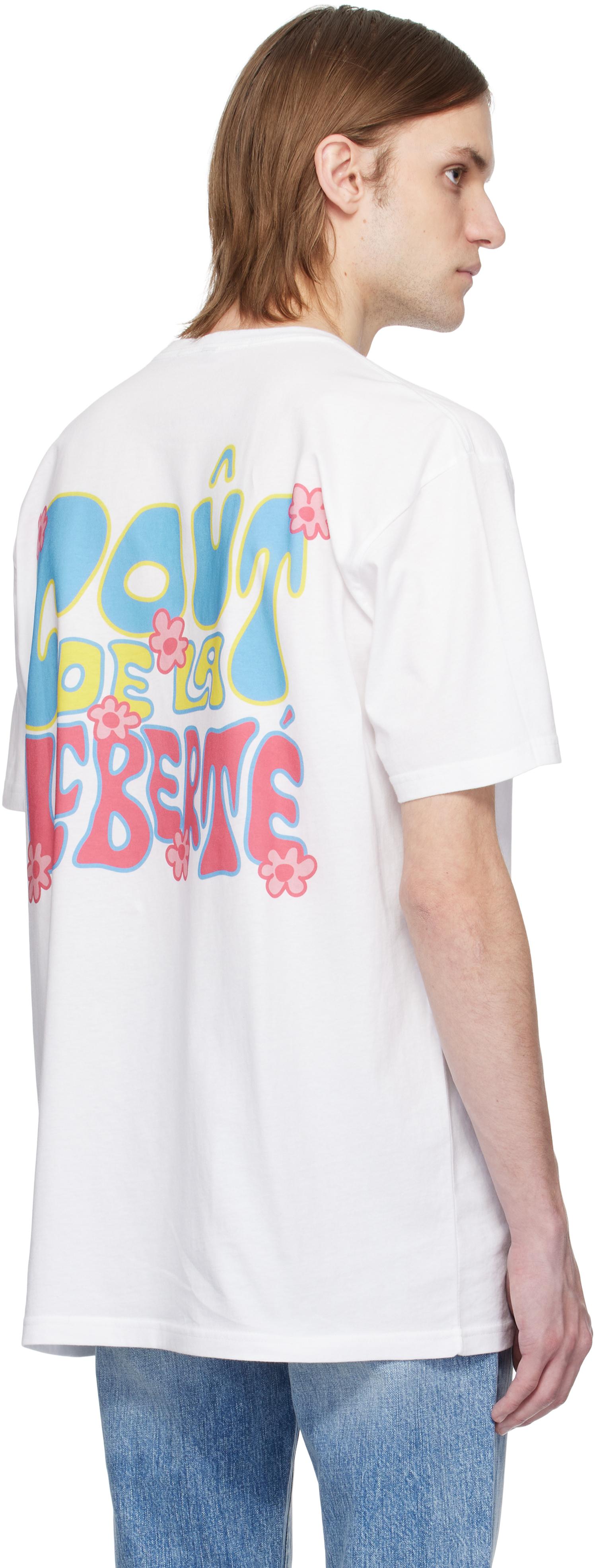【関税込み】COUT DE LA LIBERTE ホワイト Freddie Tシャツ White Cout de la Liberte T-shirts for Men | Lyst