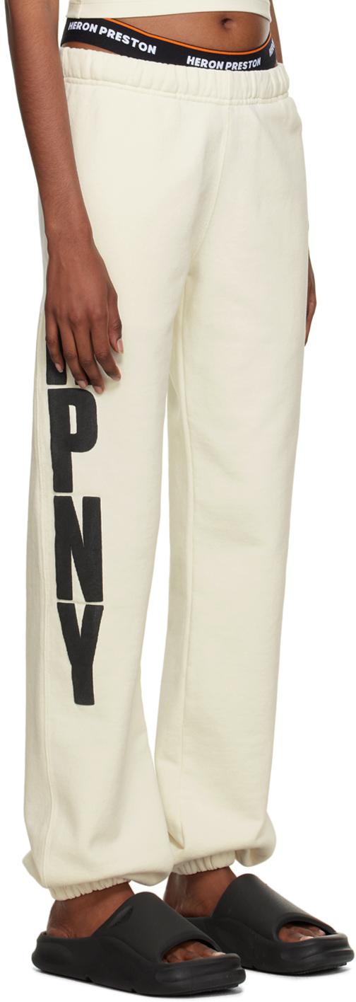 Heron Preston レディース ホワイト Hpny ラウンジパンツ パンツ 