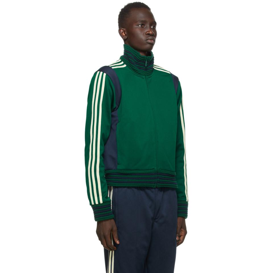 Wales Bonner Green And Navy Adidas Originals Edition Lovers Track Jacket  for Men | Lyst