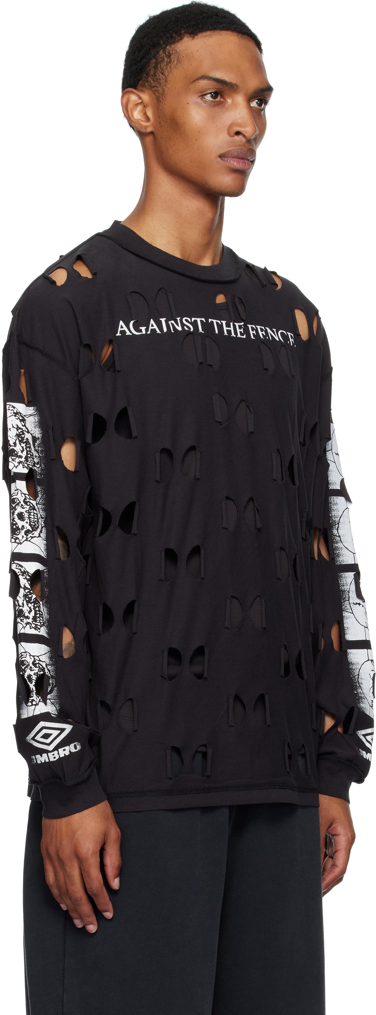 Tシャツ・カットソー SCR X UMBRO Graphic Long Sleeve Jersey Tee Umbro Long-sleeve t-shirts for Men | Online Sale up to 40