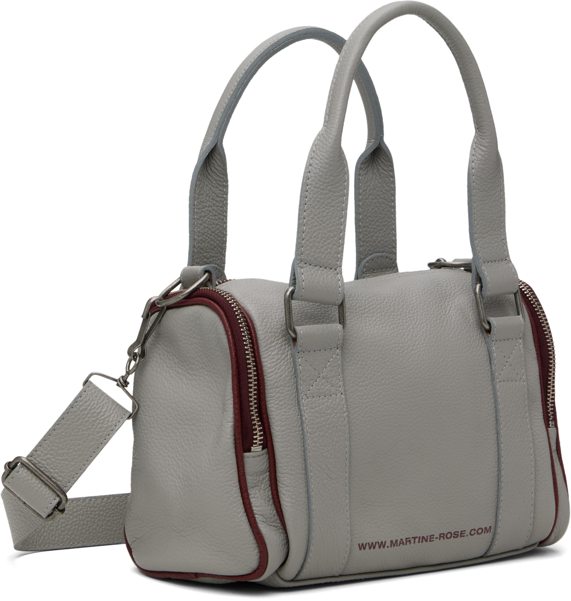 【関税込み】Martine Rose グレー Galaxy トップハンドル バッグ GALAXY TOP HANDLE BAG in GREY | Martine Rose
