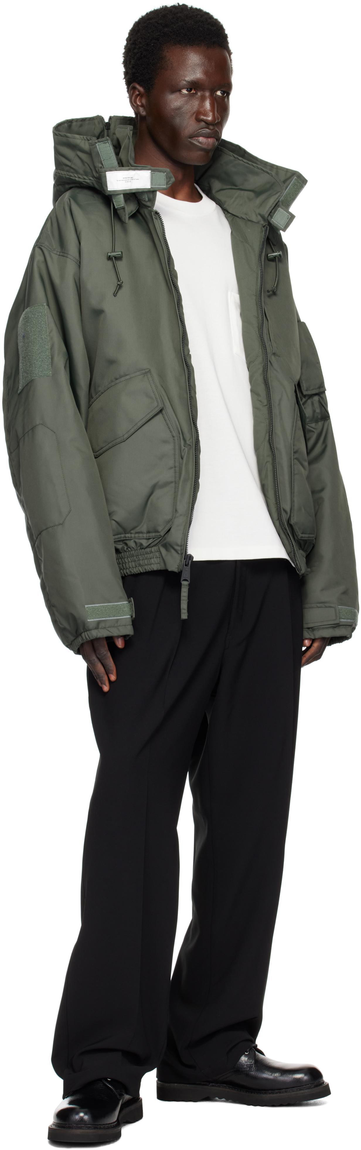 N. Hoolywood Khaki Alpha Industries Edition Cwu-45P Jacket in 