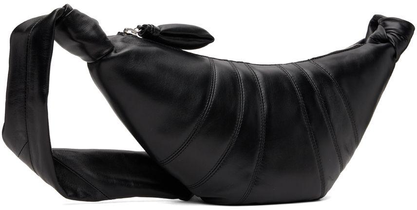 Lemaire Small Croissant Bag in Black | Lyst