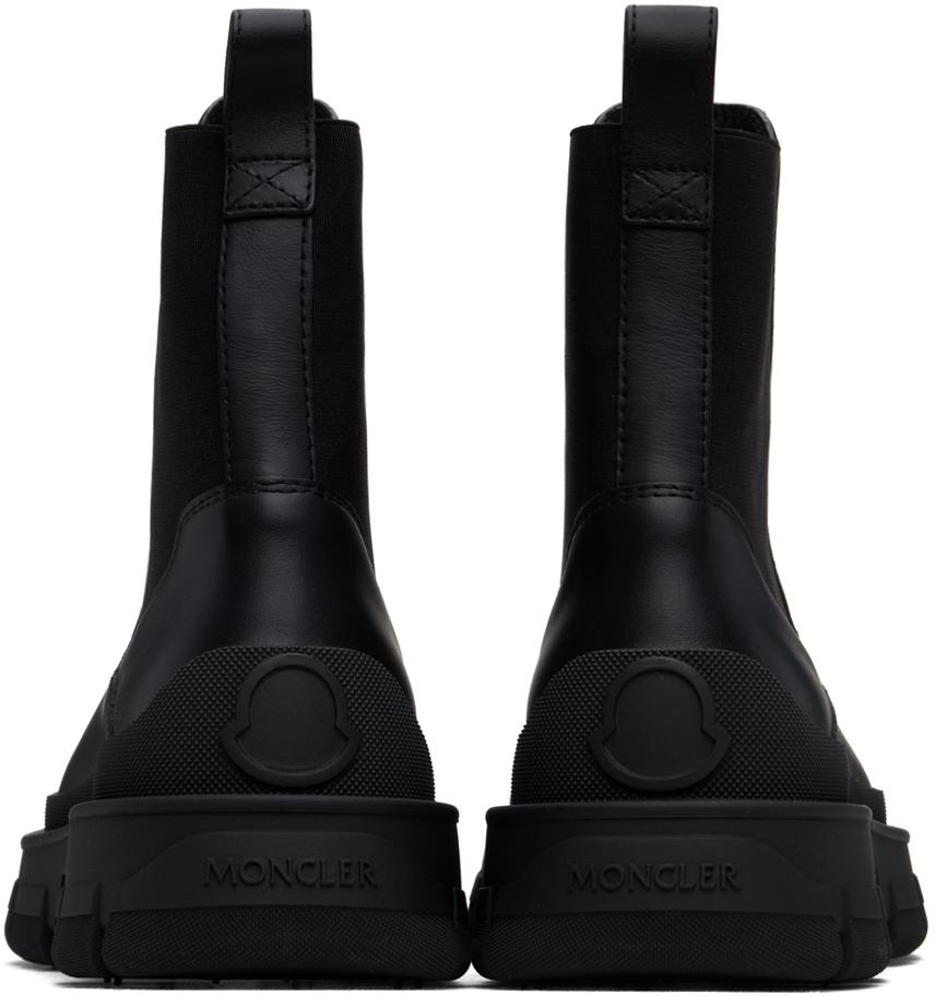 Moncler レディース ブラック Hevea チェルシーブーツ ブーツ