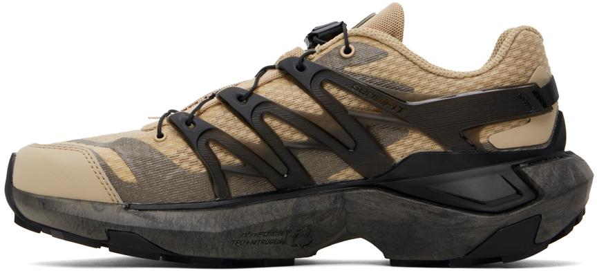 Salomon メンズ ブラック & Xt Pu.re Advanced スニーカー スニーカー