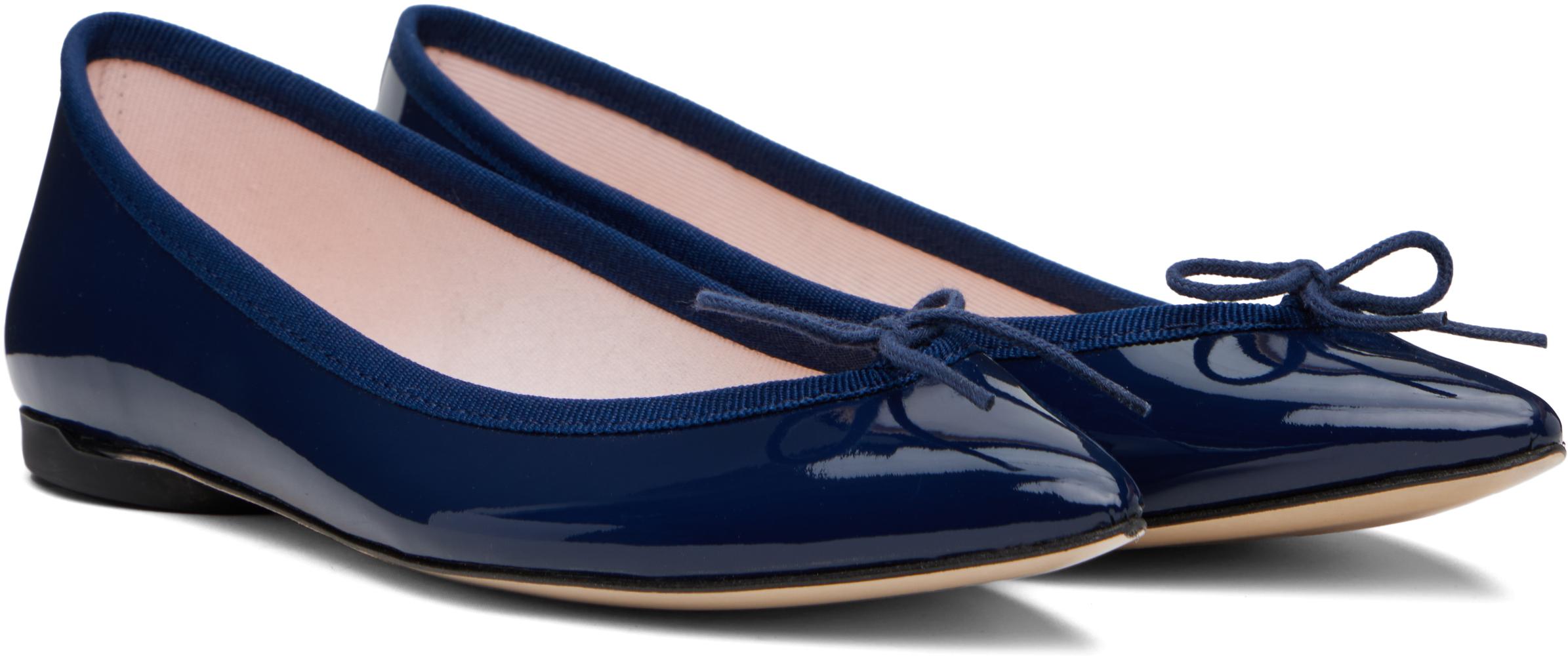靴 repetto brigitto Ballerina pointed-toe Repetto Brigitte Pointy Toe Ballerina Flats in Blue | Lyst UK