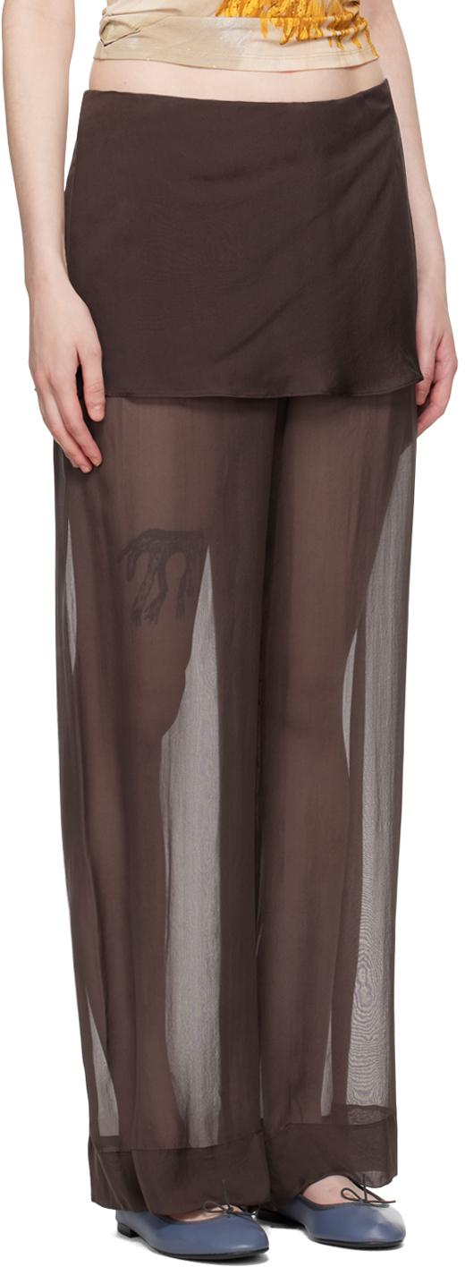 Paloma Wool レイヤードスカートパンツ Paloma wool レイヤードパンツ