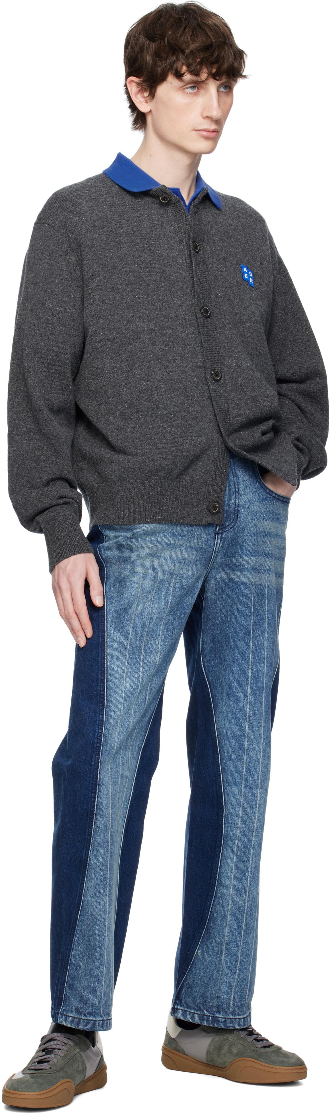 Adererror Sig; Trs Tag 02 Cardigan in Black for Men | Lyst