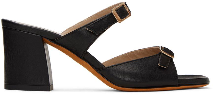 Maryam Nassir Zadeh Black Una Heeled Sandals | Lyst