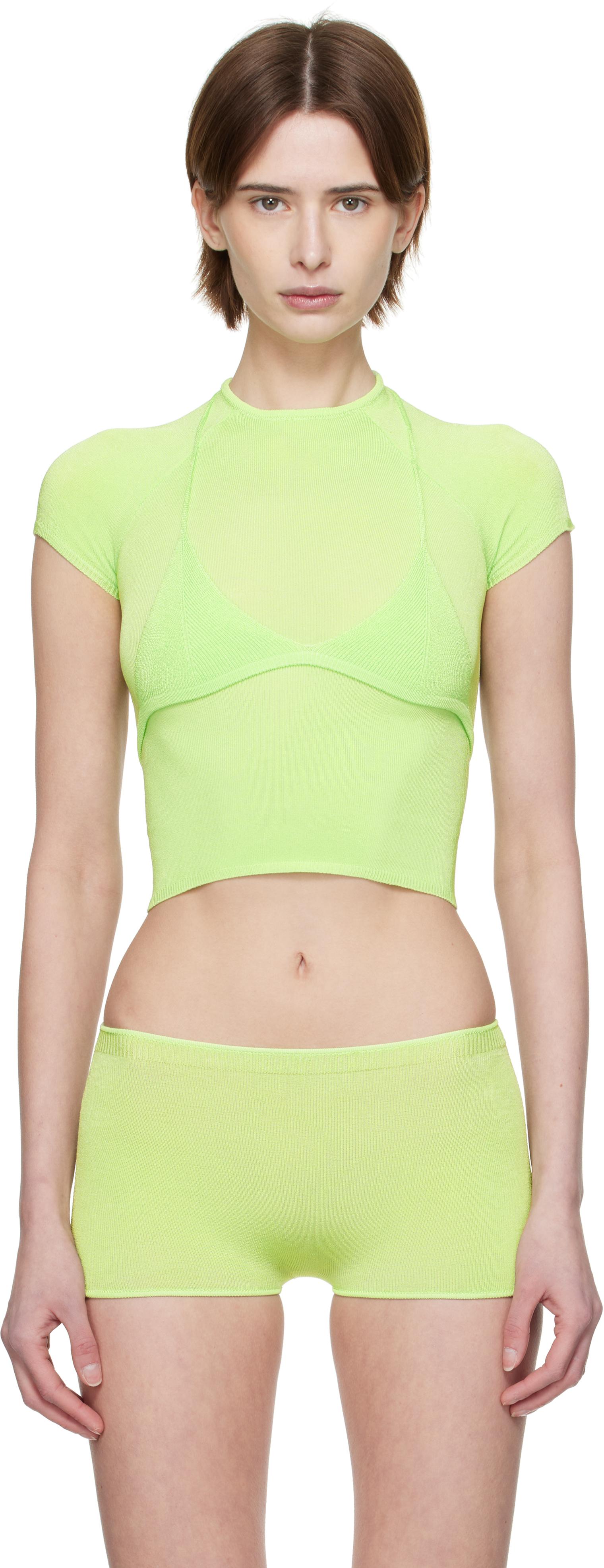 ISA BOULDER 売れ筋商品|||イサ ボルダー Tシャツ トップス レディース Tops Green レディース Isa Boulder Tシャツ | オンラインセールは最大70