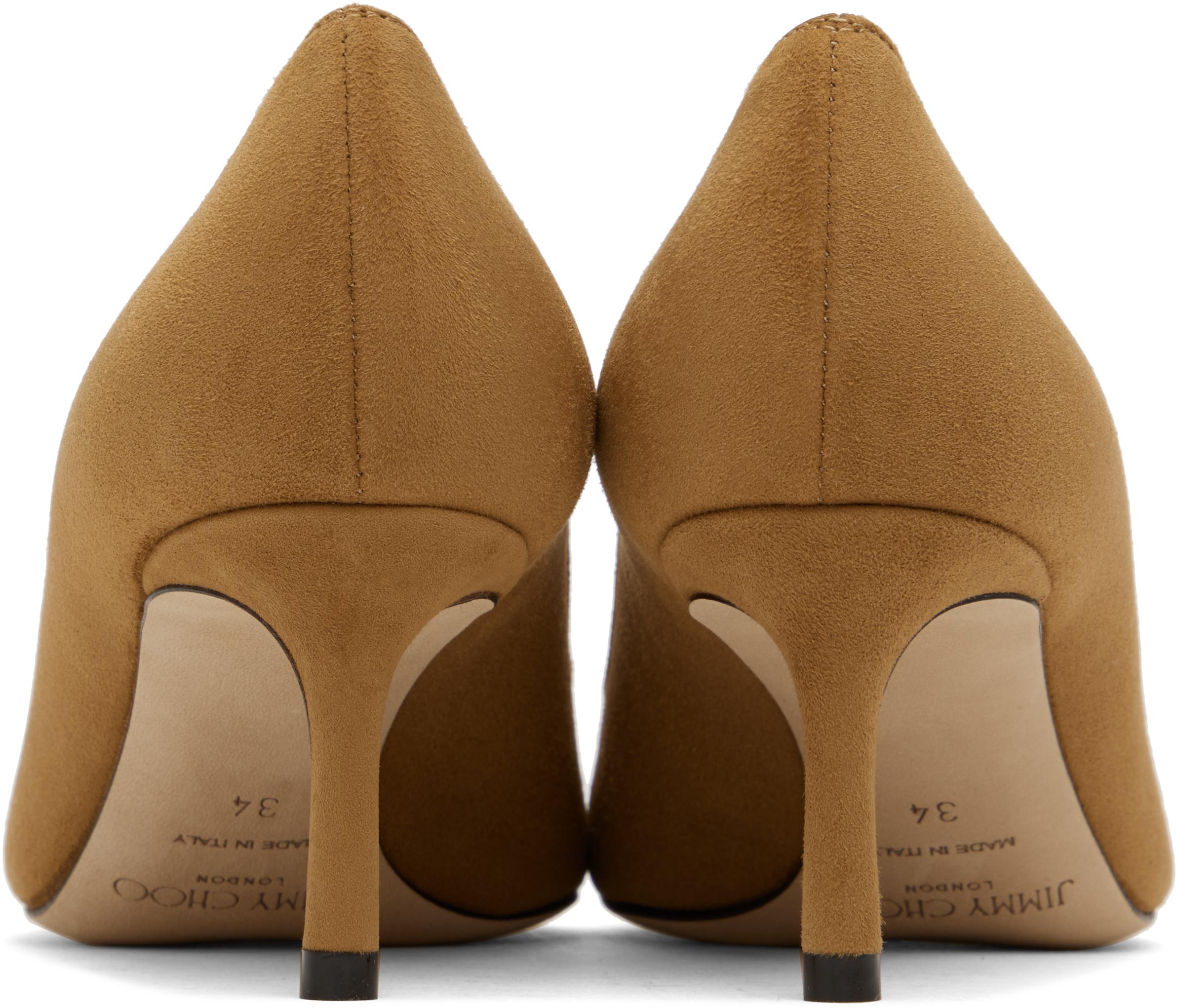 Jimmy Choo レディース ブラック タン Romy 60 ヒール ヒール Jimmy Choo レディース ブラック タン Romy 60 ヒール ヒール