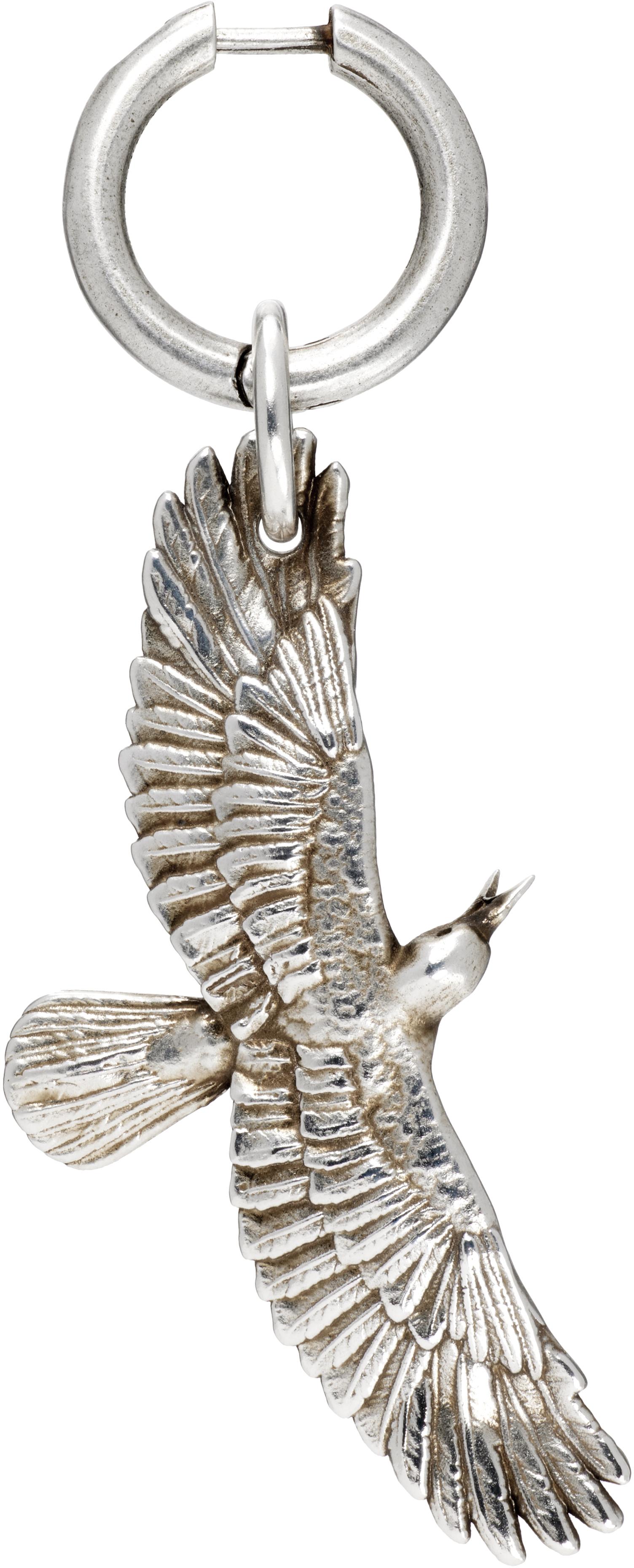 バッグチャーム ANN DEMEULEMEESTER SILVER FERDINAND GALACTIC VERTICAL CHARM Charms – Ann Demeulemeester