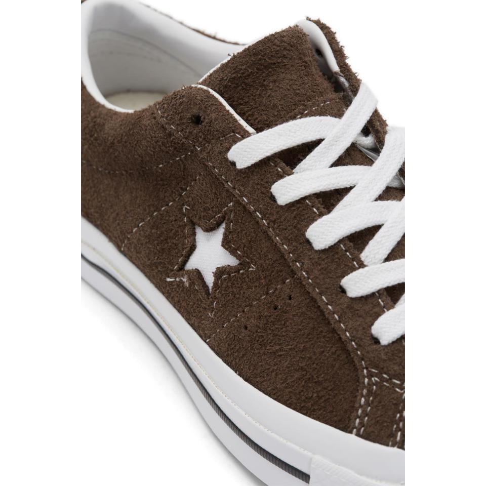 Converse Brown Suede One Star Sneakers for Men | Lyst