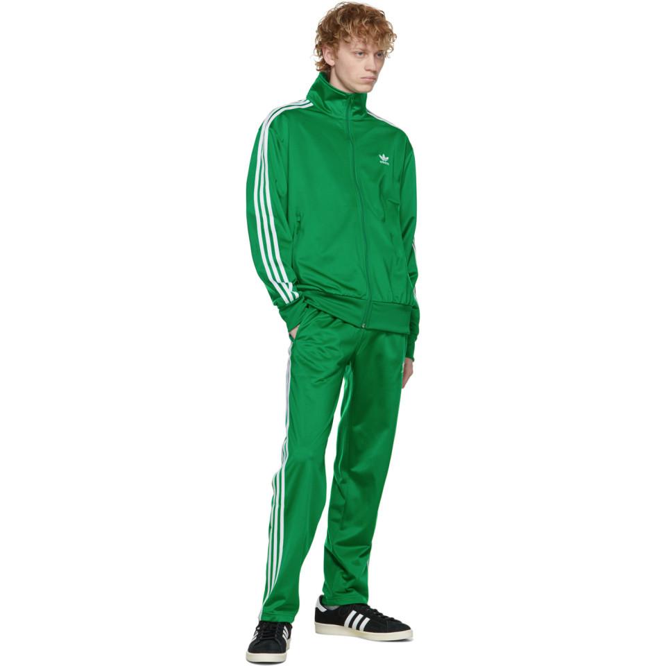 adidas Originals Green Adicolor Classics Firebird Track Jacket for Men |  Lyst