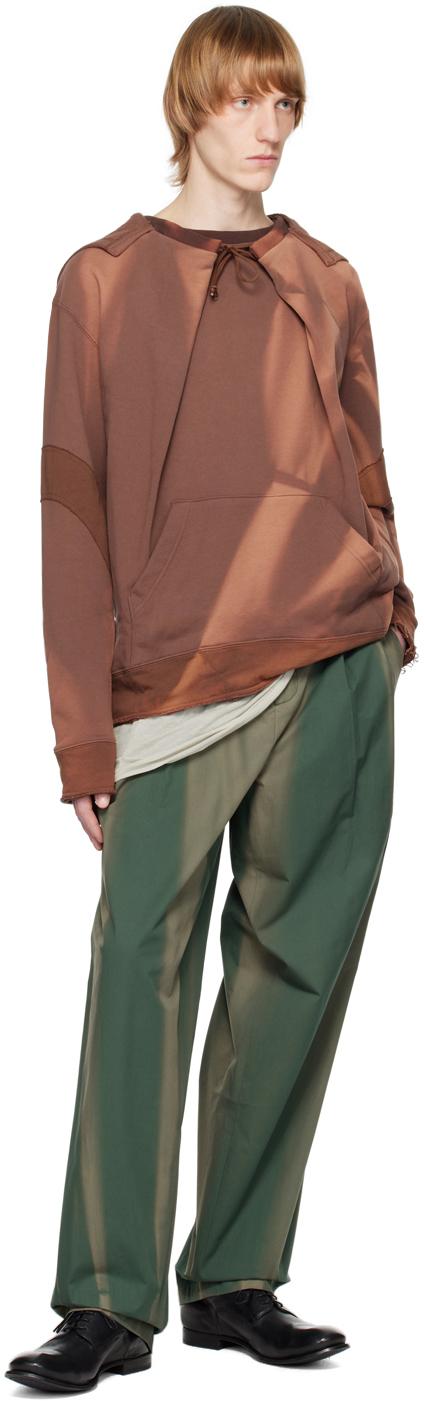 【関税込み】JiyongKim ブラウン サンブリーチ フーディ メンズ JiyongKim ブラウン サンブリーチ フーディ ブラウン | Lyst