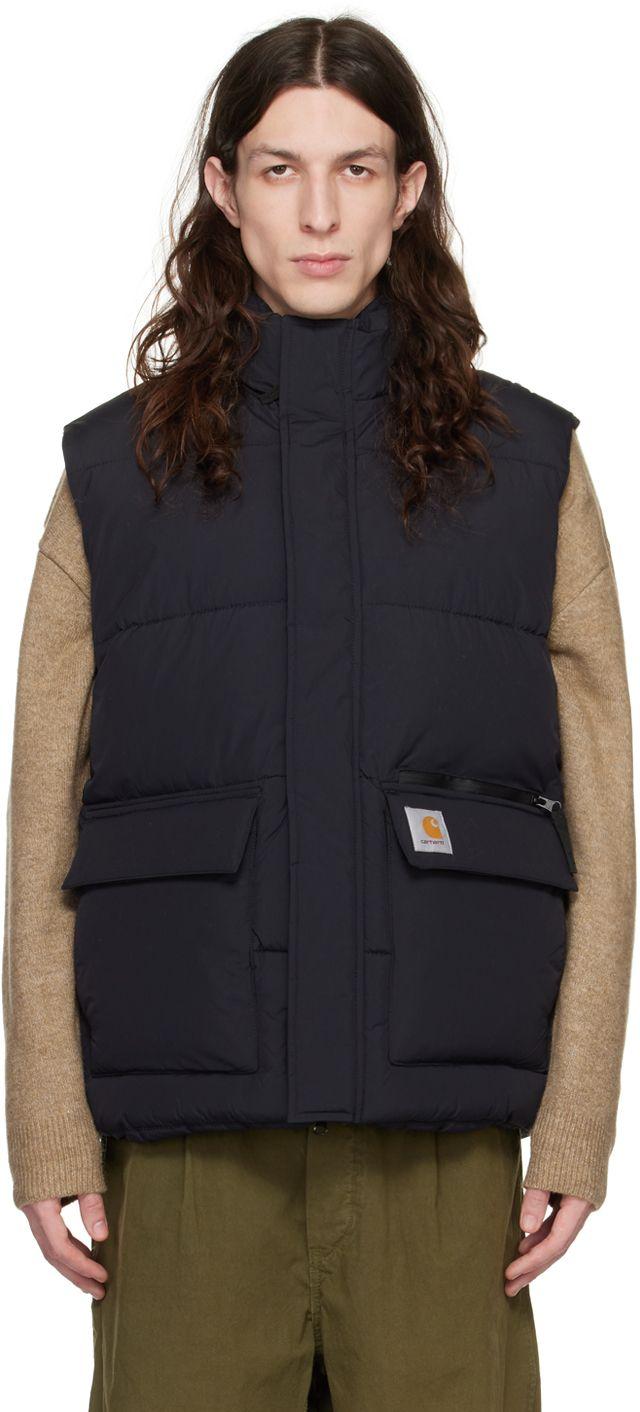 Carhartt Black Milton Vest for Men | Lyst