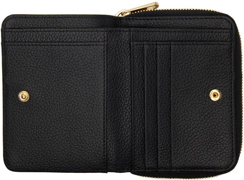 A.P.C. . Black Emmanuelle Compact Wallet | Lyst