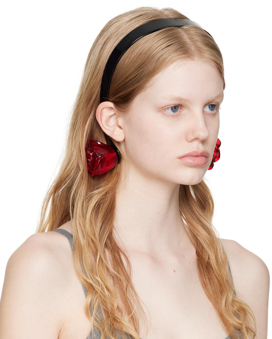 YVMIN X SHUSHUTONG / Double Jeweled Sculpture Bowknot Hair Clip