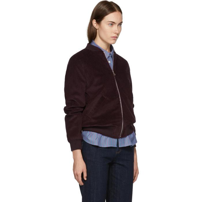 apc bomber jacket womens