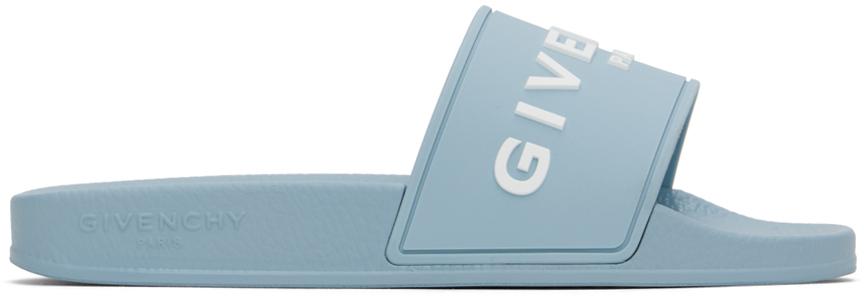 Givenchy slides womens blue hotsell