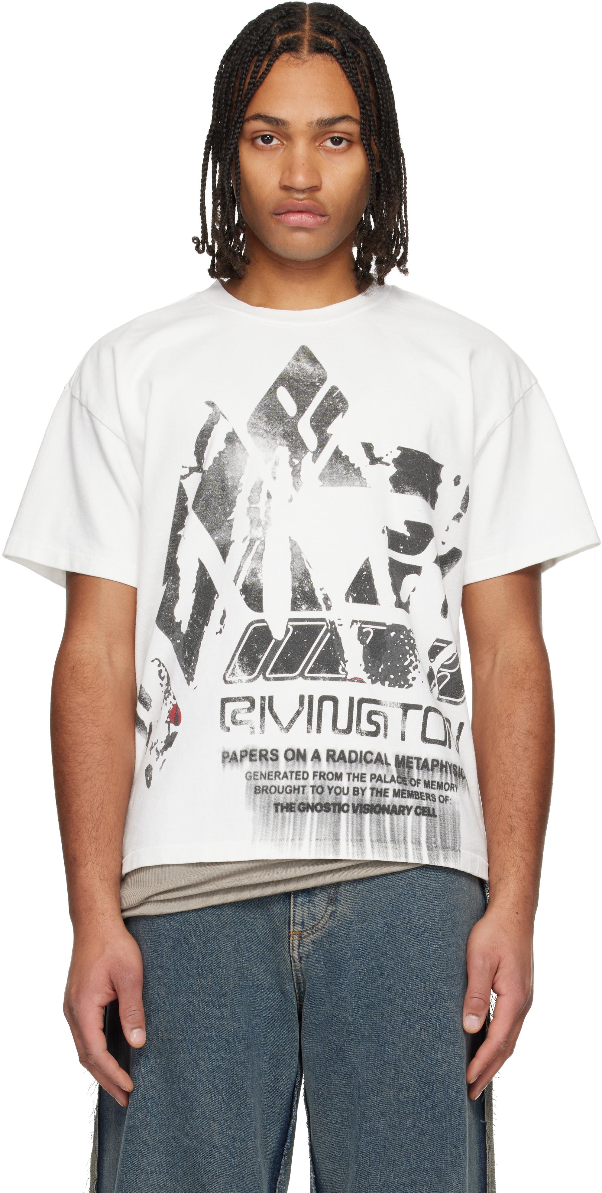 White RIVINGTON roi Rebis T-shirts for Men | Lyst